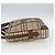 Borsa da lavoro Burberrys Nova Check PVC 2 vie Beige Oro Auth mr1743 D'oro - vista 3
