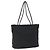 Borsa Tote PRADA Nylon Nero Argento Auth 170248