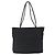 Borsa Tote PRADA Nylon Nero Argento Auth 170248 - vista 13