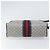 Gucci Borsa Sherry Line Micro GG Supreme in PVC Navy Gold 001 56 0852 Auth am10608 D'oro Blu navy - vista 5
