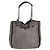 Bolsa de Mão Gancini Salvatore Ferragamo Mouton Cinza Auth 169029 Marrom - vista 13