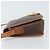 Céline Borsa a spalla in tela Macadam CELINE in pelle PVC marrone oro Auth 170628 D'oro - vista 4