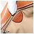 Céline Borsa a Spalla in Tela Macadam CELINE in Pelle PVC Marrone Oro Auth BA9922 D'oro - vista 19