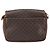 Céline Borsa a Spalla in Tela Macadam CELINE in Pelle PVC Marrone Oro Auth BA9922 D'oro - vista 2