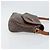 Céline Borsa a Spalla in Tela Macadam CELINE in Pelle PVC Marrone Oro Auth BA9922 D'oro - vista 3