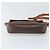 Céline Borsa a Spalla in Tela Macadam CELINE in Pelle PVC Marrone Oro Auth BA9922 D'oro - vista 5