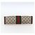 GUCCI GG Supreme Web Sherry Line Clutch Bag PVC Beige 67 014 2125 Auth ka2207 - vista 6