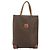 Céline Borsa a mano in tela Macadam CELINE PVC marrone oro Auth 170460 D'oro - vista 13