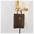 Céline Borsa a mano in tela Macadam CELINE PVC marrone oro Auth 170460 D'oro - vista 20