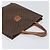 Céline Borsa a mano in tela Macadam CELINE PVC marrone oro Auth 170460 D'oro - vista 6