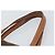 Céline Borsa a mano in tela Macadam CELINE PVC marrone oro Auth 170460 D'oro - vista 8
