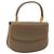 Borsa a mano GUCCI in pelle marrone dorato Auth ep13233 D'oro