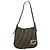 FENDI Zucca Canvas Handtasche braun schwarz silber authentisch bs33057