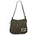 FENDI Zucca Canvas Handtasche braun schwarz silber authentisch bs33057 - Ansicht 13