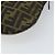 FENDI Zucca Canvas Handtasche braun schwarz silber authentisch bs33057 - Ansicht 15