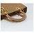 Christian Dior Borsa Lady Dior in nylon beige e oro Auth ep13008 D'oro - vista 7