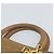 Christian Dior Borsa Lady Dior in nylon beige e oro Auth ep13008 D'oro - vista 8