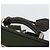 Borsa da lavoro PRADA in nylon khaki argento autentica mr1754 Cachi - vista 14