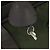 Borsa da lavoro PRADA in nylon khaki argento autentica mr1754 Cachi - vista 9