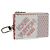 LOUIS VUITTON Tarjetero Doble Cierre Damier Spray Blanco M81430 LV Auth 166392M