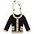 Spilla Motivo Giacca Velluto Nero CC Auth 170024V CHANEL - vista 13