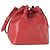 LOUIS VUITTON Borsa a Spalla Epi Noe Rossa M44007 LV Auth 169357 Rosso