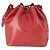LOUIS VUITTON Borsa a Spalla Epi Noe Rossa M44007 LV Auth 169357 Rosso - vista 2