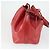 LOUIS VUITTON Borsa a Spalla Epi Noe Rossa M44007 LV Auth 169357 Rosso - vista 4