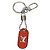 LOUIS VUITTON Schlüsselanhänger LV Tab Charm Metall Orange M62787 LV Auth 169132V - Ansicht 6