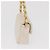 CHANEL Llavero Matelassé de Piel de Cordero Oro Blanco CC Auth bs33121 Dorado - vista 4