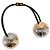 LOUIS VUITTON Elastico per Capelli metal Argento M80266 LV Auth BA10036SM