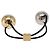 LOUIS VUITTON Elastico per Capelli metal Argento M80266 LV Auth BA10036SM - vista 3