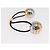 LOUIS VUITTON Elastico per Capelli metal Argento M80266 LV Auth BA10036SM - vista 5
