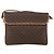 Céline CELINE Macadam Canvas Schultertasche aus PVC-Leder Braun Gold Auth ep13304 Golden - Ansicht 2