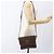 Céline CELINE Macadam Canvas Schultertasche aus PVC-Leder Braun Gold Auth ep13304 Golden - Ansicht 22