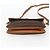 Céline CELINE Macadam Canvas Schultertasche aus PVC-Leder Braun Gold Auth ep13304 Golden - Ansicht 5