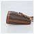 Céline Borsa a mano in tela Macadam CELINE in pelle PVC marrone oro Auth bs33103 D'oro - vista 3