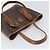 Céline Borsa a mano in tela Macadam CELINE in pelle PVC marrone oro Auth bs33103 D'oro - vista 6