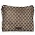 Borsa a Spalla GG Canvas Gucci Beige Argento 146236 Auth bs33191 - vista 13