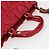 Bolso de mano de cuero Christian Dior 2 en 1 Rojo Dorado Auth bs32842 Roja - vista 7