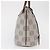 LOEWE Borsa a Mano Anagramma Pelle Grigia Oro Auth ep13268 Marrone D'oro - vista 4