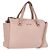 Miu Miu Handtasche aus Leder 2-in-1 Rosa Silber Authentisch 165405 Pink