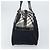Borsa a mano Burberry Nova Check Blue Label in tela nera Auth 170426 Nero - vista 4