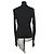 Rick Owens Schwarze Wickeljacke - Ansicht 4