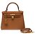Hermès Borsa HERMES Kelly 25 in Pelle Dorata - 103311 D'oro