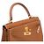 Hermès Borsa HERMES Kelly 25 in Pelle Dorata - 103311 D'oro - vista 7