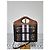 Borsa a Spalla Pocket Mini Monogram Stripe E-Canvas Burberry Marrone/Nero/Bianco - vista 12
