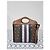 Borsa a Spalla Pocket Mini Monogram Stripe E-Canvas Burberry Marrone/Nero/Bianco - vista 13