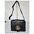 Borsa a spalla media Marmont in pelle martellata nera GUCCI Nero - vista 16