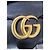 Borsa a spalla media Marmont in pelle martellata nera GUCCI Nero - vista 4